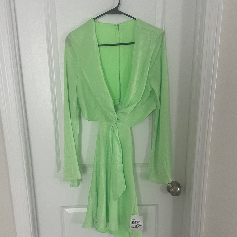 ASOS Lime Green Mini Dress